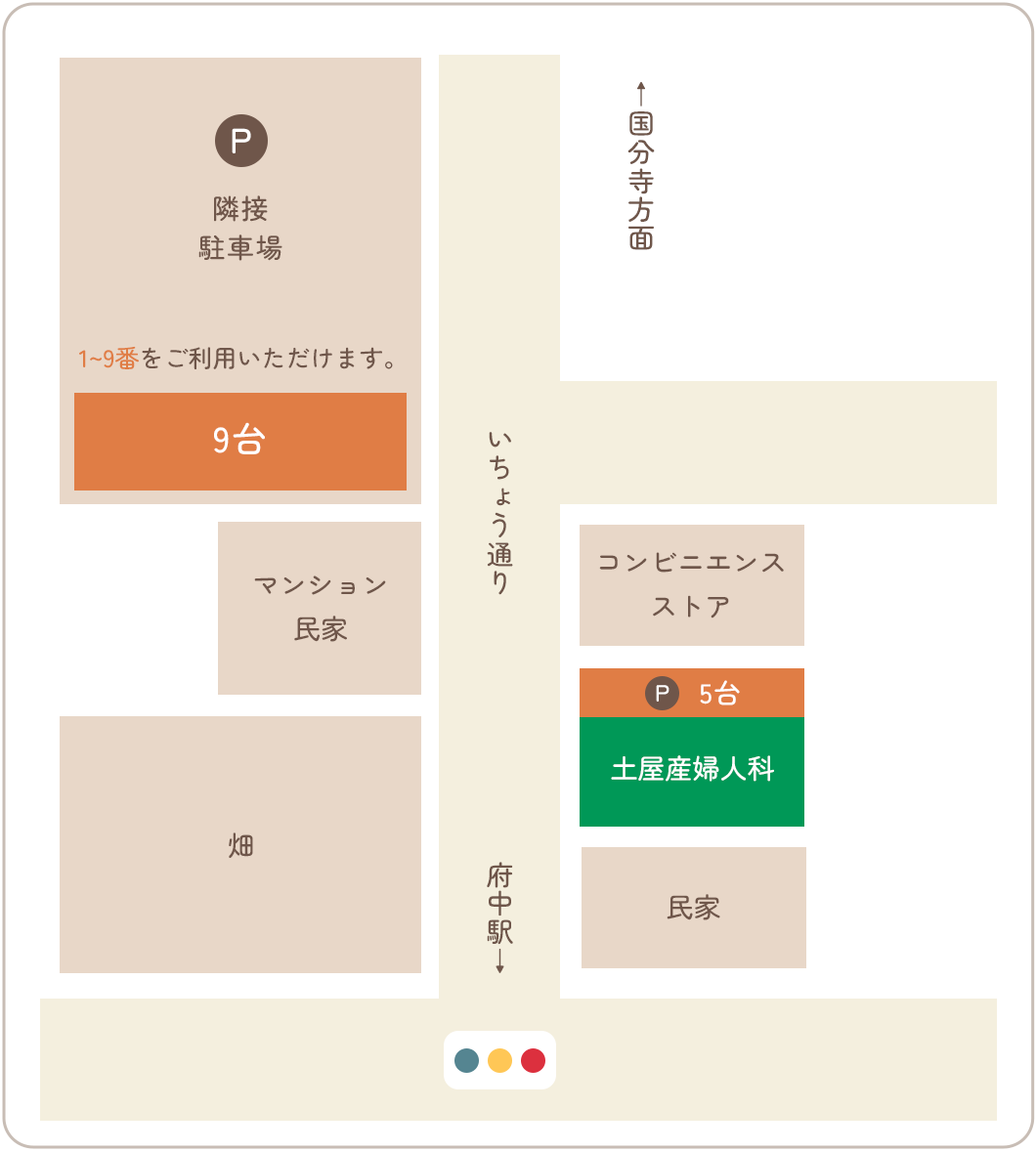 隣接駐車場のご案内